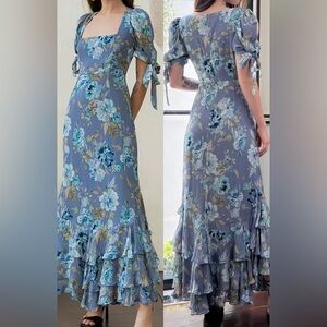 Yumi Kim Lydia Maxi Dress in Celestica Crystal - XS